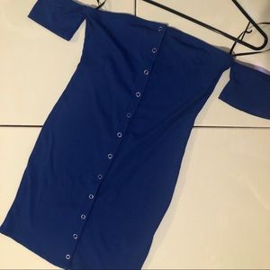 Off the shoulder bodycon dress